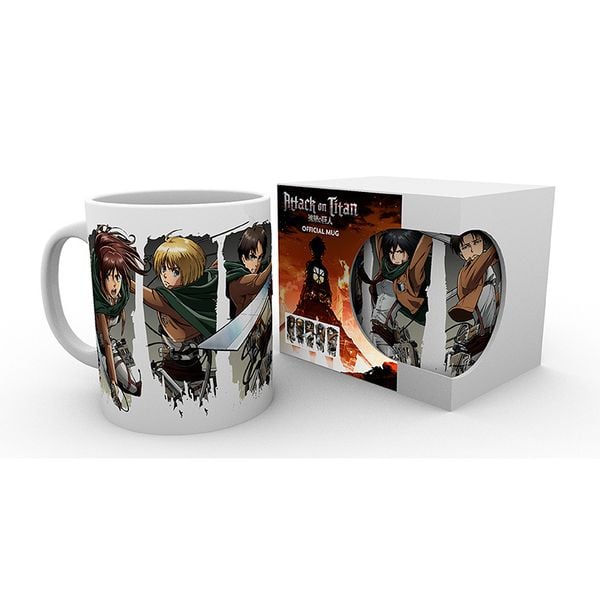 Produktbild: Gb Eye ATTACK ON TITAN Character Montage Tasse