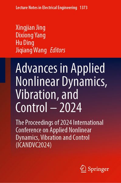Produktbild: Advances in Applied Nonlinear Dynamics, Vibration, and Control &ndash; 2024
