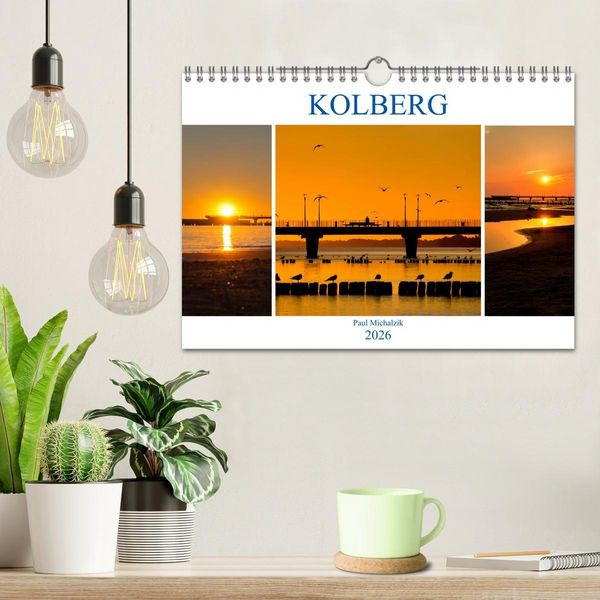 Produktbild: Kolberg (Wandkalender 2026 DIN A4 quer), CALVENDO Monatskalender