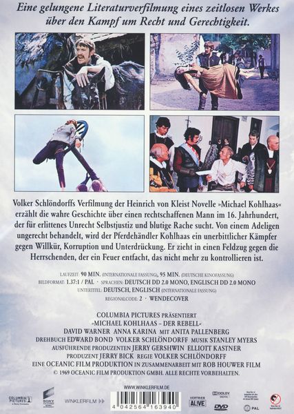 Produktbild: Michael Kohlhaas - Der Rebell