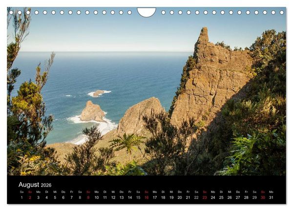 Produktbild: Teneriffa - Insel des ewigen Fr&uuml;hlings (Wandkalender 2026 DIN A4 quer), CALVENDO Monatskalender