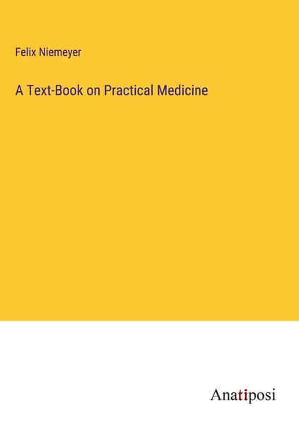 Produktbild: A Text-Book on Practical Medicine