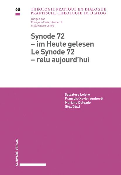 Produktbild: Synode 72 - im Heute gelesen / Le Synode 72 - relu aujourd'hui