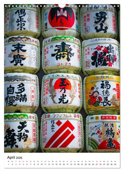 Produktbild: Japan - Moderne trifft auf Tradition. (Wandkalender 2026 DIN A3 hoch), CALVENDO Monatskalender