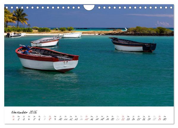 Produktbild: Mauritius - Momente einer Insel (Wandkalender 2026 DIN A4 quer), CALVENDO Monatskalender