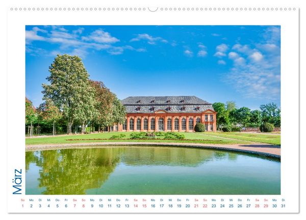 Produktbild: Blickfang Darmstadt! (Wandkalender 2026 DIN A2 quer), CALVENDO Monatskalender