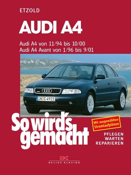 Produktbild: Audi A4 von 11/94-10/00, Avant von 1/96-9/01
