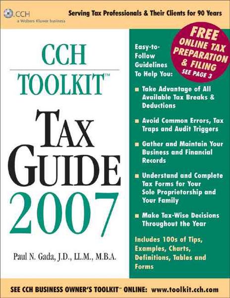 Produktbild: CCH Toolkit Tax Guide