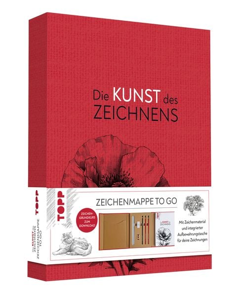 Produktbild: Die Kunst des Zeichnens - Zeichenmappe to go