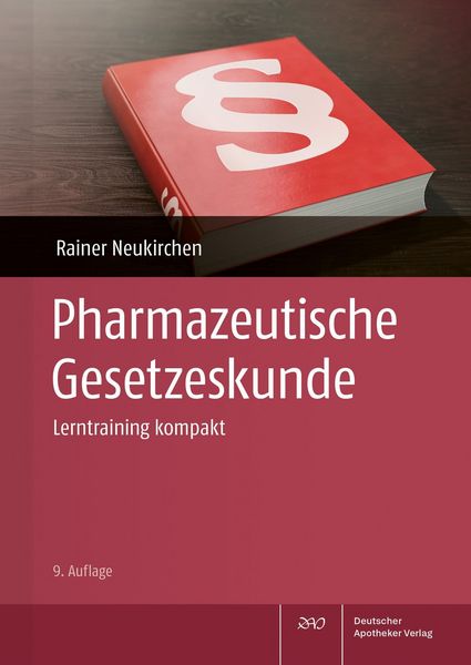 Produktbild: Pharmazeutische Gesetzeskunde