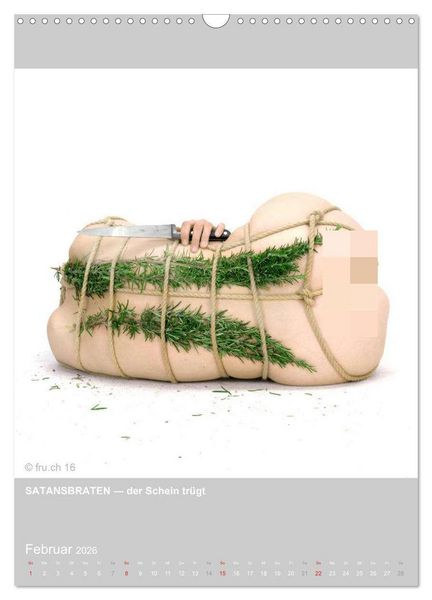 Produktbild: KREATIVE FESSELN (Wandkalender 2026 DIN A3 hoch), CALVENDO Monatskalender