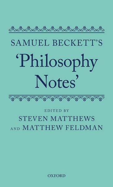 Produktbild: Samuel Beckett's 'Philosophy Notes'