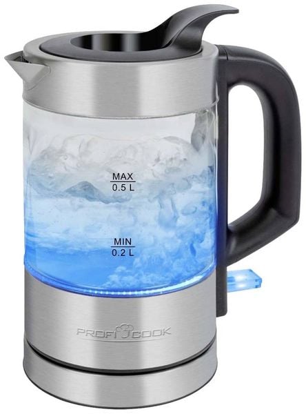 Profi Cook PC-WKS 1228G Wasserkocher Inox Fassungsvermögen: 0.5l