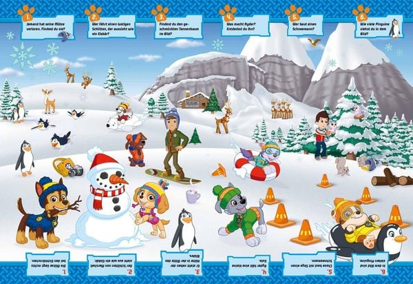 Produktbild: PAW Patrol Wimmelbuch