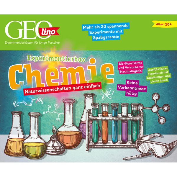 Produktbild: FRANZIS 67128 - GEOlino - Experimentierbox Chemie