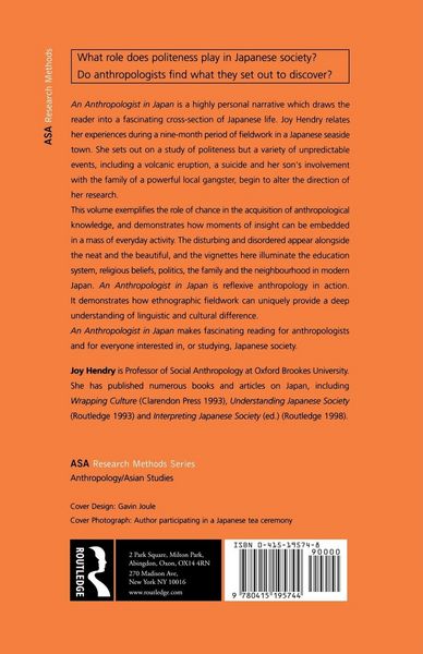 Produktbild: An Anthropologist in Japan