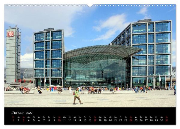 Produktbild: Berlin (hochwertiger Premium Wandkalender 2027 DIN A2 quer), Kunstdruck in Hochglanz