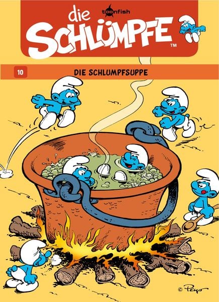 Produktbild: Die Schl&uuml;mpfe 10. Die Schlumpfsuppe