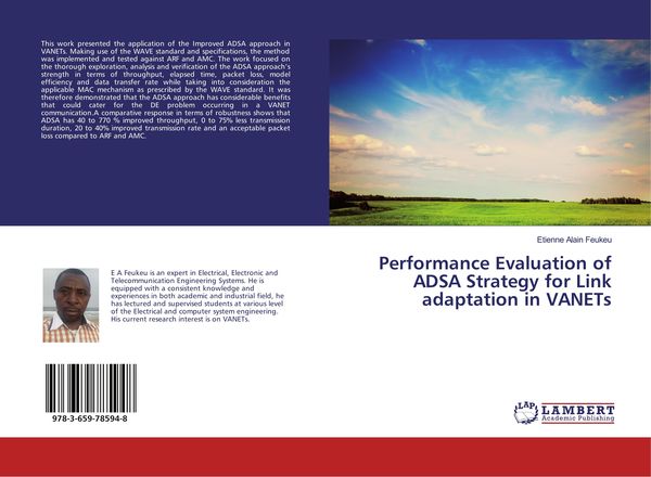 Produktbild: Performance Evaluation of ADSA Strategy for Link adaptation in VANETs