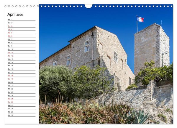 Produktbild: ANTIBES Idyllische Impressionen (Wandkalender 2026 DIN A3 quer), CALVENDO Monatskalender