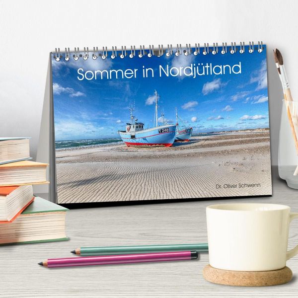 Produktbild: Sommer in Nordj&uuml;tland (Tischkalender 2027 DIN A5 quer), CALVENDO Monatskalender