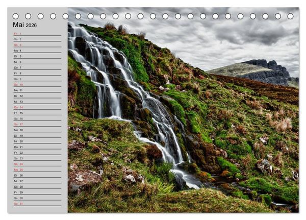Produktbild: Schottland. Herbe Natursch&ouml;nheit (Tischkalender 2026 DIN A5 quer), CALVENDO Monatskalender