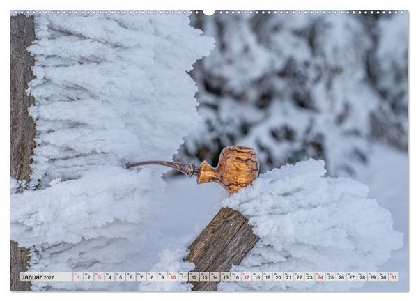Produktbild: Tabakpfeifenkunst (Wandkalender 2027 DIN A2 quer), CALVENDO Monatskalender