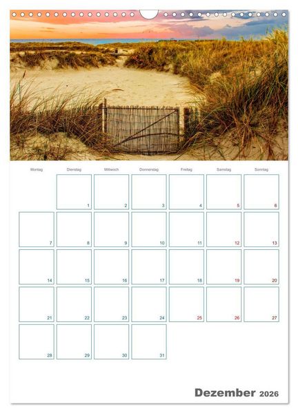 Produktbild: Ostseebad Prerow - Dar&szlig;er Momente - Terminplaner (Wandkalender 2026 DIN A3 hoch), CALVENDO Monatskalender