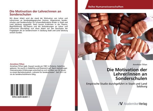 Produktbild: Die Motivation der Lehrer/innen an Sonderschulen