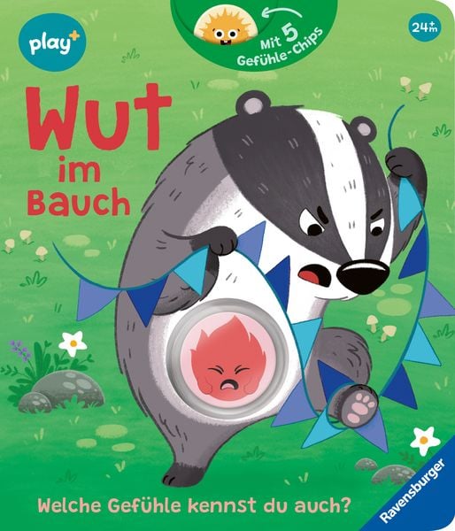 Produktbild: Play+ Mein lustiges Spielbuch Wut im Bauch - ab 2 Jahre