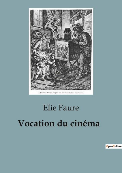 Produktbild: Vocation du cin&eacute;ma