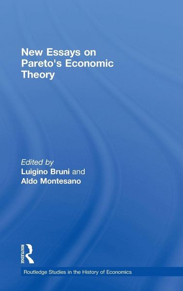 Produktbild: New Essays on Pareto's Economic Theory