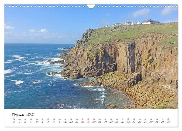 Produktbild: Cornwall. Der malerische S&uuml;dwesten Englands (Wandkalender 2026 DIN A3 quer), CALVENDO Monatskalender