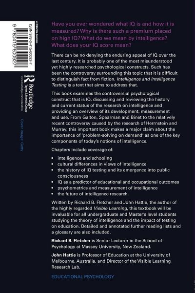 Produktbild: Intelligence and Intelligence Testing