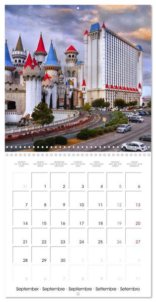 Produktbild: Las Vegas, Iconic City of Dreams (Wall Calendar 2026 12 &times; 12 Inch) CALVENDO 12 Month Wall Calendar