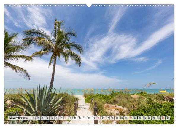 Produktbild: FLORIDA The Sunshine State (High Quality Premium Wall Calendar 2026 DIN A2 landscape),CALVENDO 12 Month Wall Calendar