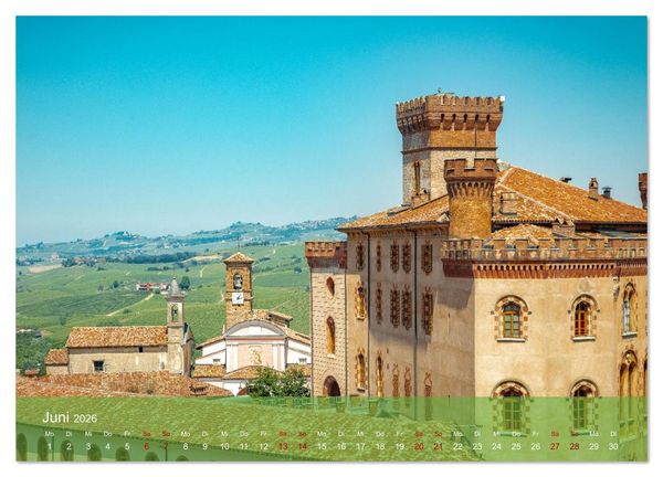 Produktbild: Barolo in den H&uuml;geln des Langhe (Wandkalender 2026 DIN A4 quer), CALVENDO Monatskalender