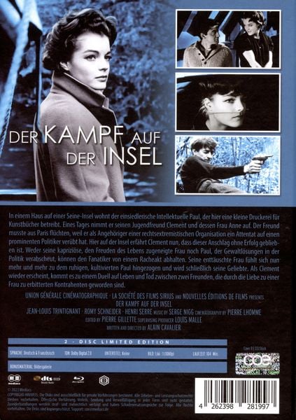 Produktbild: DER KAMPF AUF DER INSEL - 2-Disc Mediabook - Cover B - Limited Edition auf 333 St&uuml;ck (Blu-ray+DVD)