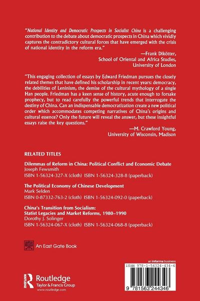 Produktbild: National Identity and Democratic Prospects in Socialist China