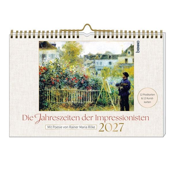 Produktbild: Die Jahreszeiten der Impressionisten 2027