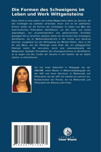 Produktbild: Die Formen des Schweigens im Leben und Werk Wittgensteins