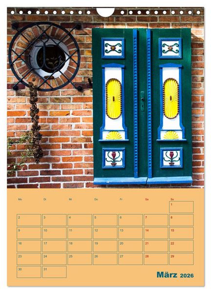 Produktbild: Fischland-Dar&szlig;-Zingst Terminplaner (Wandkalender 2026 DIN A4 hoch), CALVENDO Monatskalender