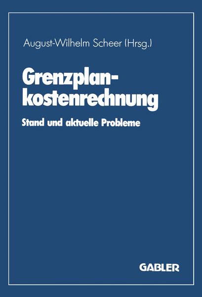 Produktbild: Grenzplankostenrechnung