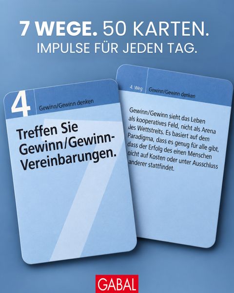 Produktbild: Die 7 Wege zur Effektivit&auml;t