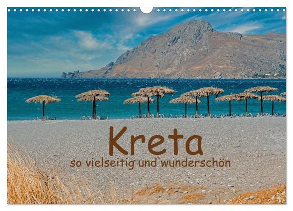 Kreta so vielseitig und wunderschön (Wandkalender 2025 DIN A3 quer), CALVENDO Monatskalender