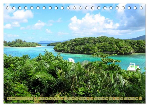 Produktbild: Die Natur Japans (Tischkalender 2027 DIN A5 quer), CALVENDO Monatskalender