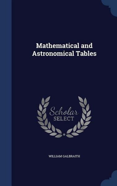 Produktbild: Mathematical and Astronomical Tables