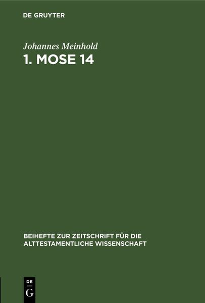 Produktbild: 1. Mose 14