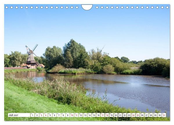 Produktbild: Radland Deutschland - Oldenburger Land (Wandkalender 2027 DIN A4 quer), CALVENDO Monatskalender