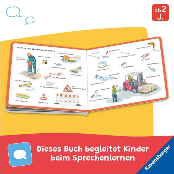 Produktbild: Mein Bilder-W&ouml;rterbuch: Auf der Baustelle
